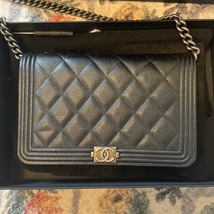 Chanel Boy Wallet on Chain